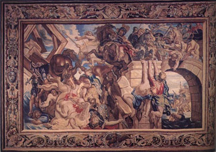 The Battle of the Milvian Bridge,from The Life of Constantine (mk01), Peter Paul Rubens